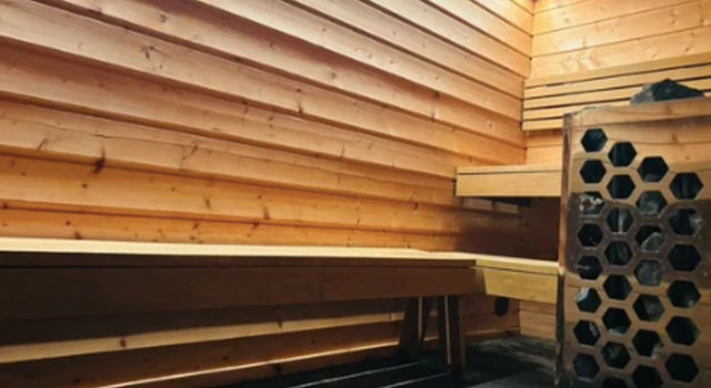 日帰りサウナ BBQ