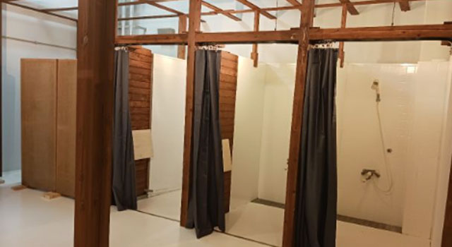 日帰りサウナ BBQ